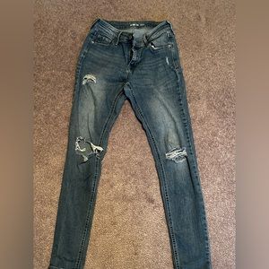 Old navy, light blue skinny jeans